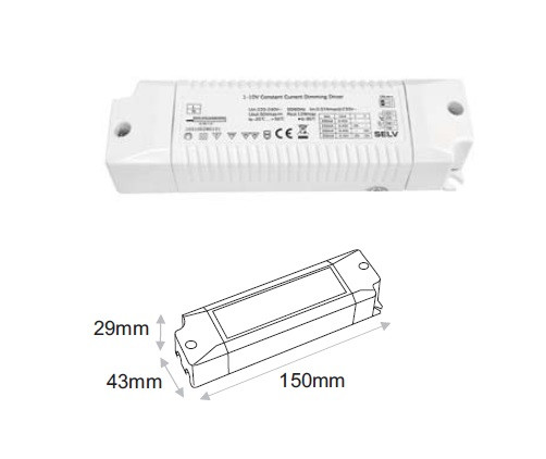 1ch Dimmable 1-10V Const.Current PCK.358