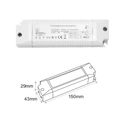 1ch 1-10V WD (Amplitude dimming) Const.Cur. PCK.381