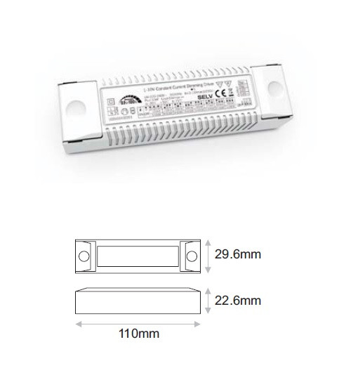 1ch 1-10V WD (Amplitude dimming) Const.Cur. PCK.468