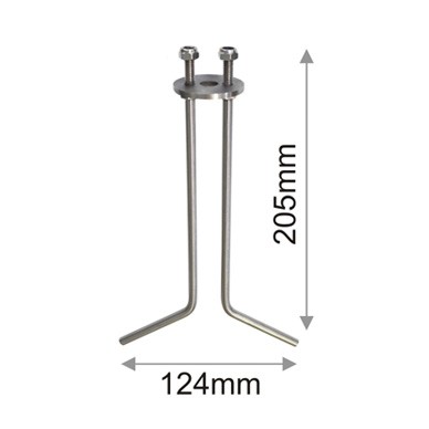 ACR.101 Concrete Base for MAROON 8 (as extra)