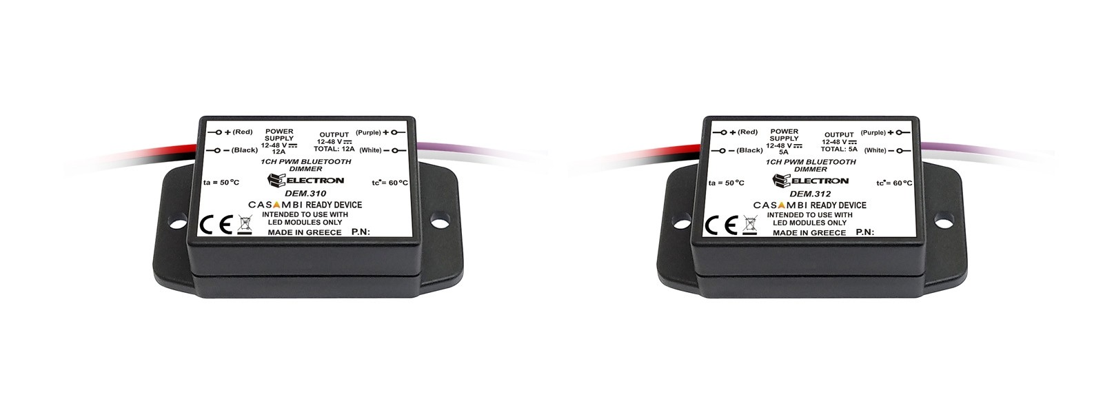 Bluetooth 1ch PWM Dimmer (DEM.310 DEM.311 DEM.312)