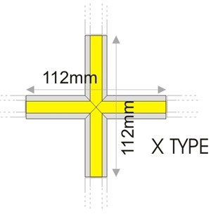 PRH.051 X Type Liniline Recessed