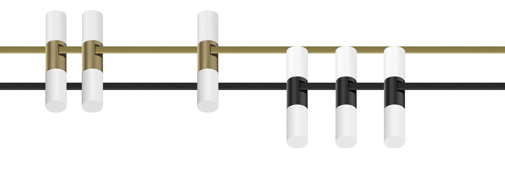 Rail Acrylic Cylinder 6.4W