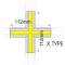 PRH.061 X Type Liniline Trimless