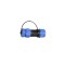 Supply connectors for a luminaire array (as extra)