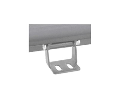 Ground brackets for antiglare INOX-316 (Set of 2) (as extra) for LUMITUBE